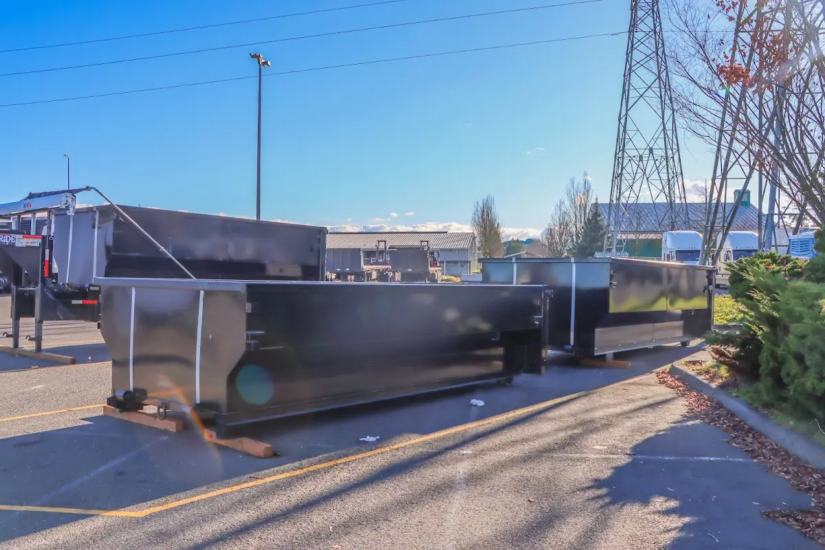 Professional dumpster rental and junk removal service in Harbison Canyon